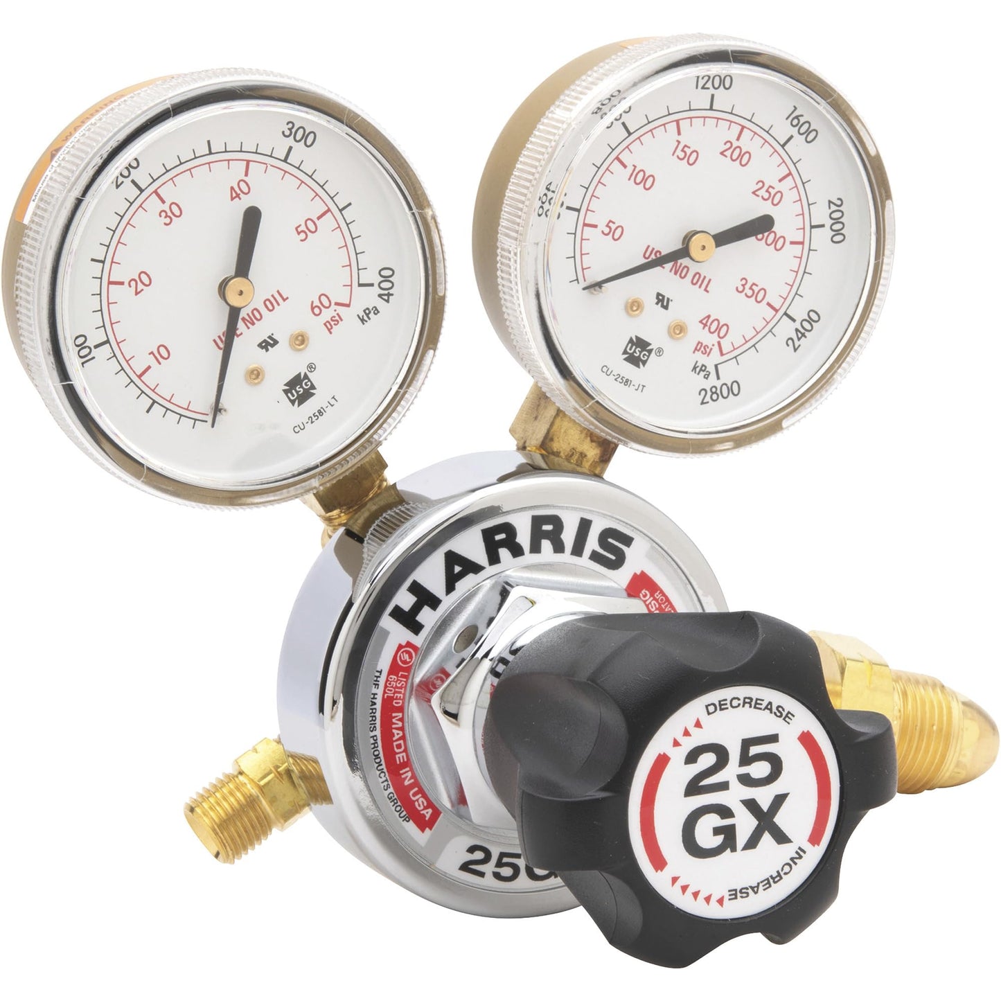 J.W. HARRIS, 3000450, 25-50C-510 REGULATOR (BOXED)