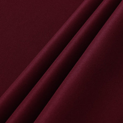 sancua 2 Pack Burgundy Tablecloth 60 x 84 Inch, Rectangle 4 Feet Table Cloth - Stain and Wrinkle Resistant Washable Polyester Table Cover for Dining Tables, Buffet Parties and Camping