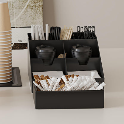 BKISVWCSop 400 Pack Coffee Cup Lids, Black Plastic Dome Lids for 10/12/16/20/24 oz Paper Cups - Leak-Proof Disposable Lids for Hot/Cold Drinks (3.54 Inches/90 mm)