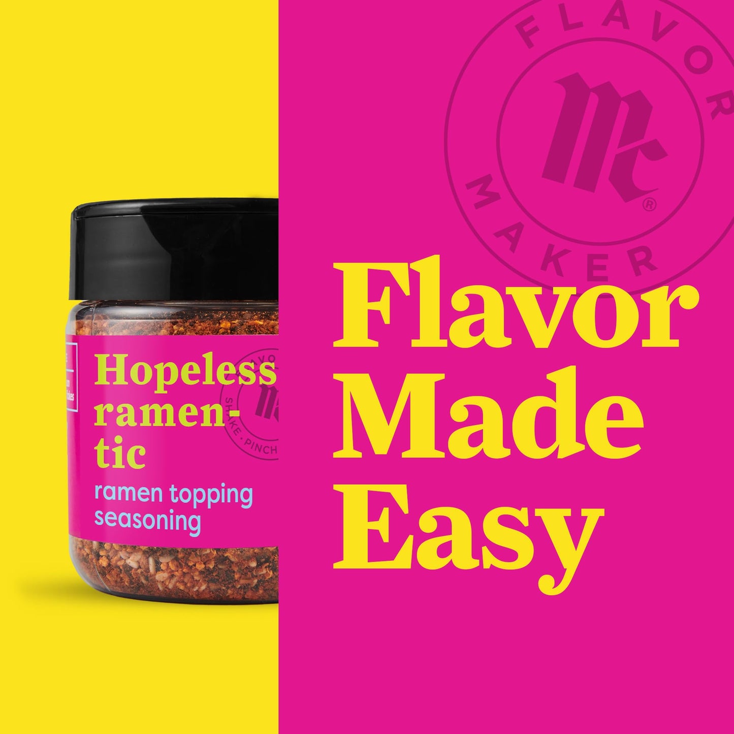 McCormick Ramen Topping Seasoning, Flavor Maker, 3.7 oz