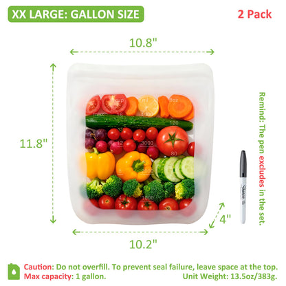 Reusable Food Bags, 12 Pack 100% Silicone Food Storage Bags Stand Up Zip Lock Container, Freezer Microwave Oven Dishwasher Safe, 4 Medium 4 Small 4 Extra Small, Aqua