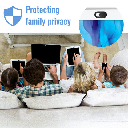 Toojcc Laptop Camera Cover Slide, [8 Pack] Ultra-Thin Webcam Cover Compatible with MacBook,Laptop,PC,Computer,iMac,iPad, iPhone 6/7/8 Plus. 0.022in Thick Web Blocker Protect Your Privacy and Security