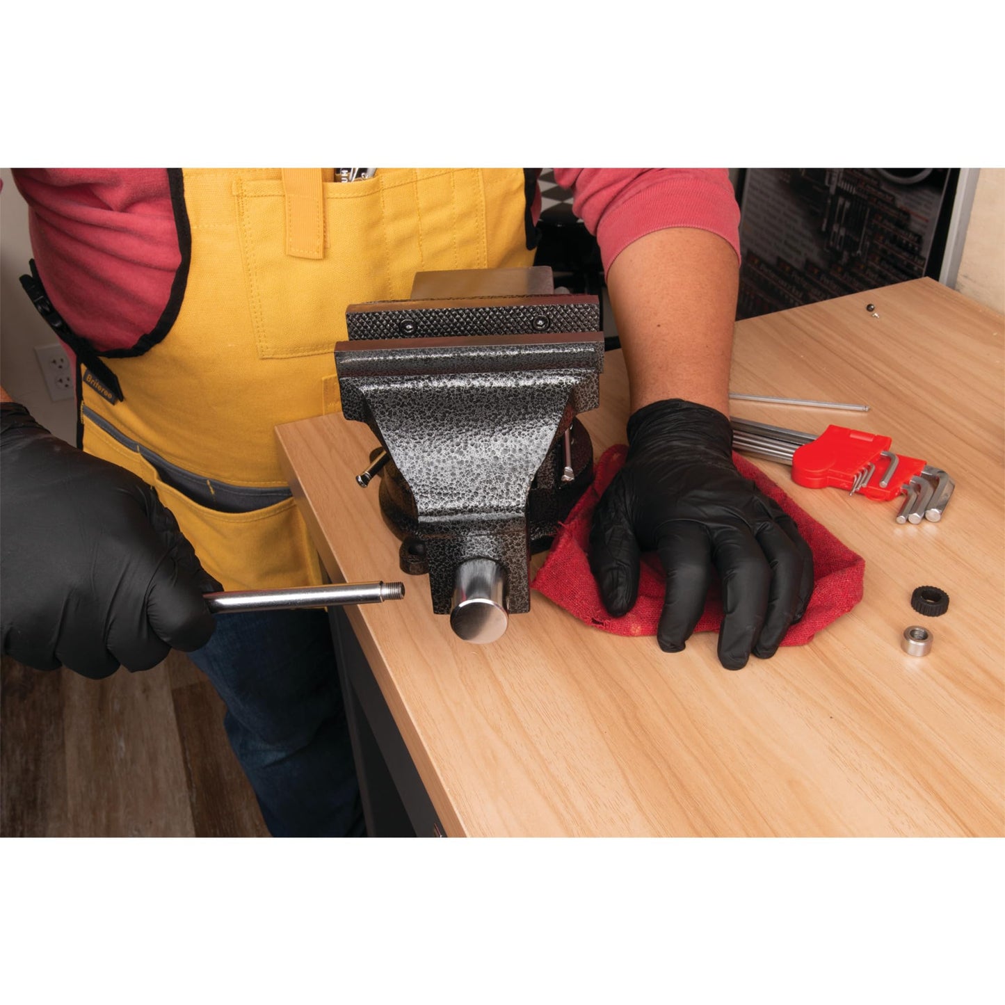 Performance Tool MV6 Hammer Tough 6-Inch Machinist Vise