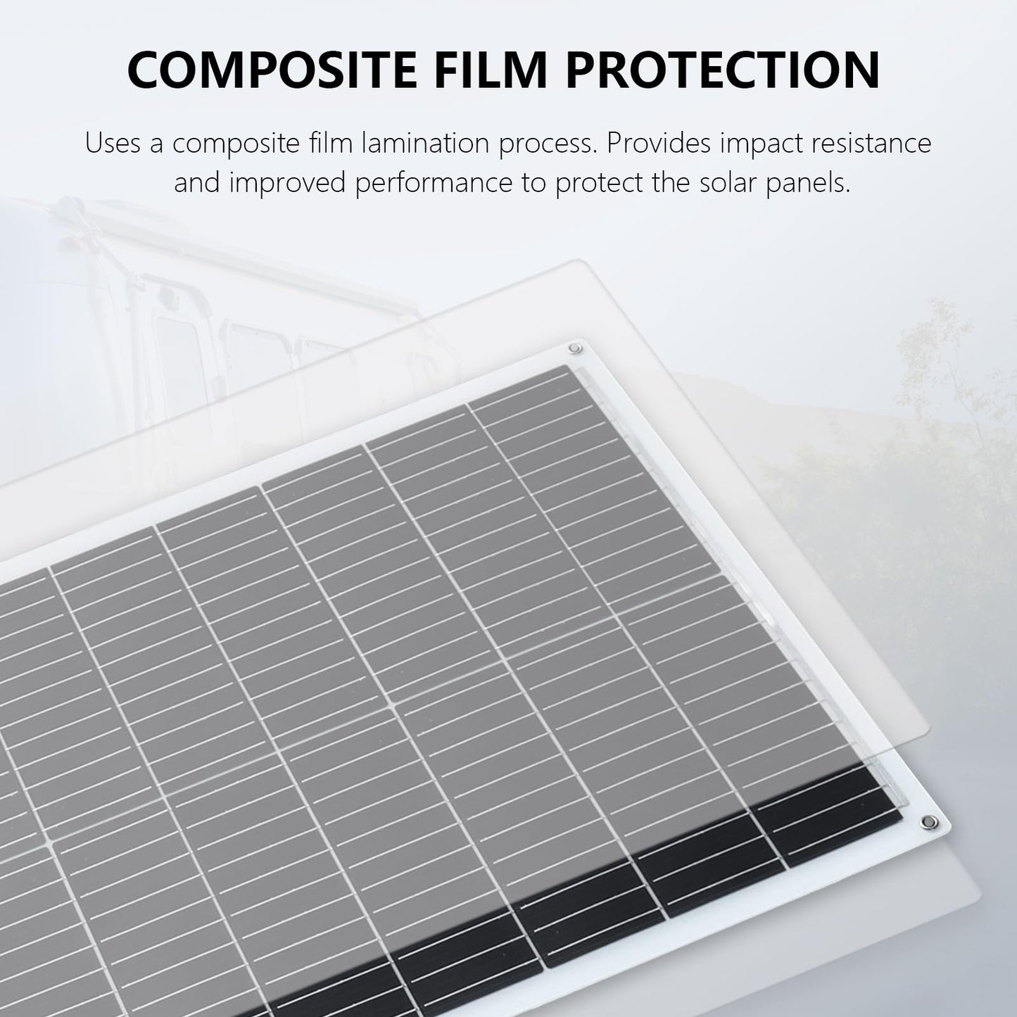 XINPUGUANG 100W Flexible Solar Panel 12V System kit 10A Charge Controller Cables with Alligator Clip PV Connector Cables for Yacht, Boat, RV, Cabin, 12v Battery Charge