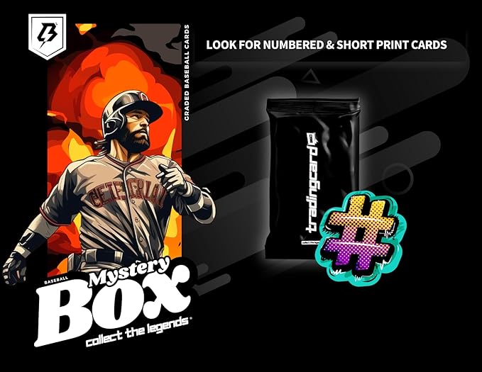 Three Graded Baseball Cards Collect The Legends® Edition│Gem-Mint 10 Guaranteed│Gift for Baseball Fans│by TradingCard360®