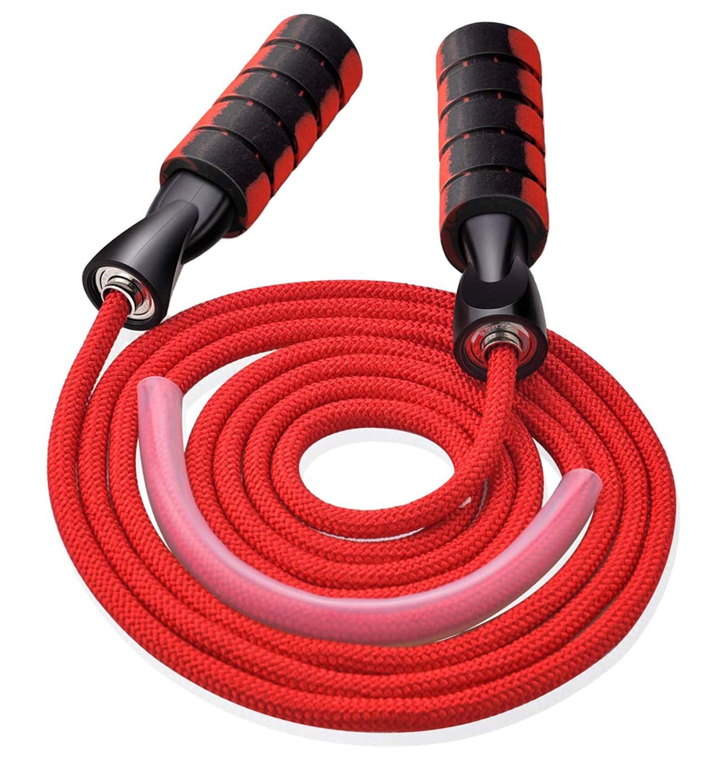 Jump rope, Professional Weighted Jump rope workout, Adjustable Tangle-Free with Ball Bearings Exerciser Jump ropes for Cardio, Endurance Training, Fitness Workouts, Jumping Exercise