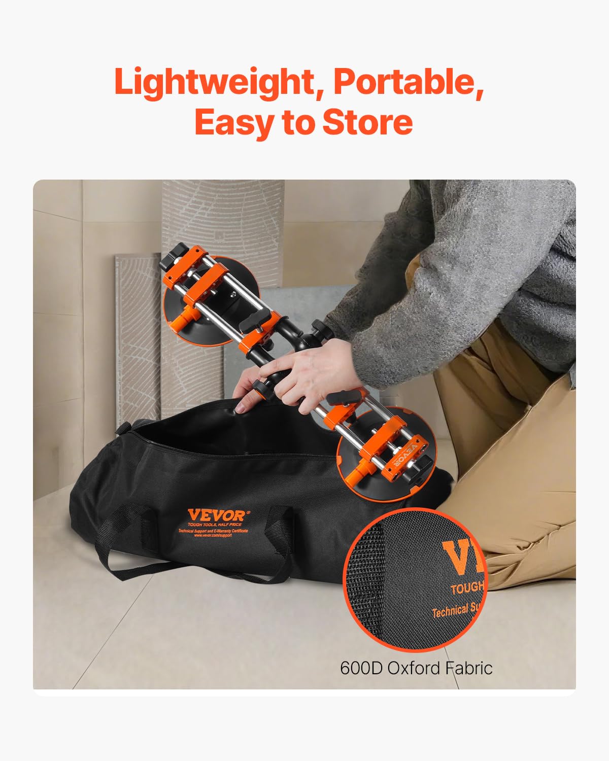 VEVOR 90 Degree Stone Seam Setter, 2 Packs Granite Seam Setter with 6 in Suction Cups, Seam Joiner for Seam Joining & Leveling, Granite Right Angle 90 Degree, 180 degrees, 270 degrees Countertop