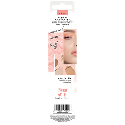 Real Techniques Matte & Merry Ultimate Blending 4 Piece Holiday Gift Set, Foundation Makeup Sponge, Dual-Sided Powder Puff, & 2 Makeup Brushes, Kitten Paw Brush, Stocking Stuffer, Limited Edition