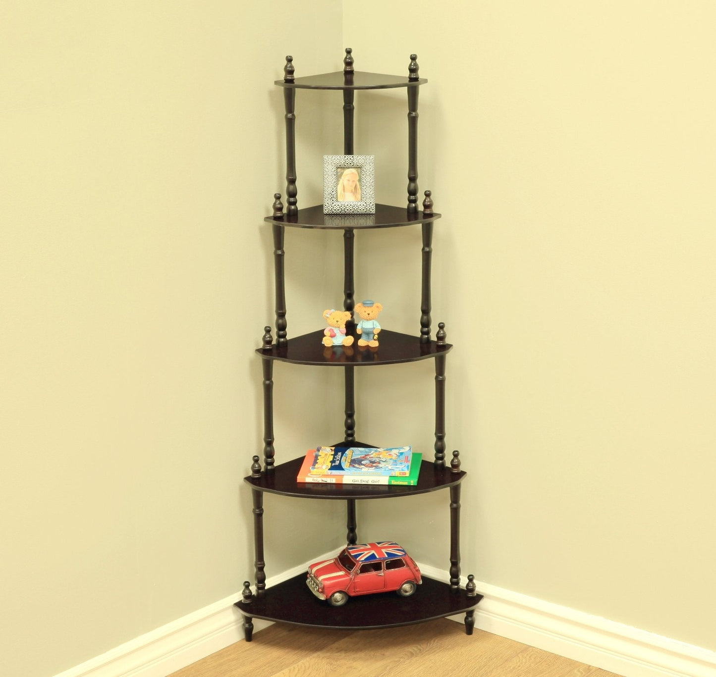 Frenchi Home Furnishing 3-Tier Corner Stand