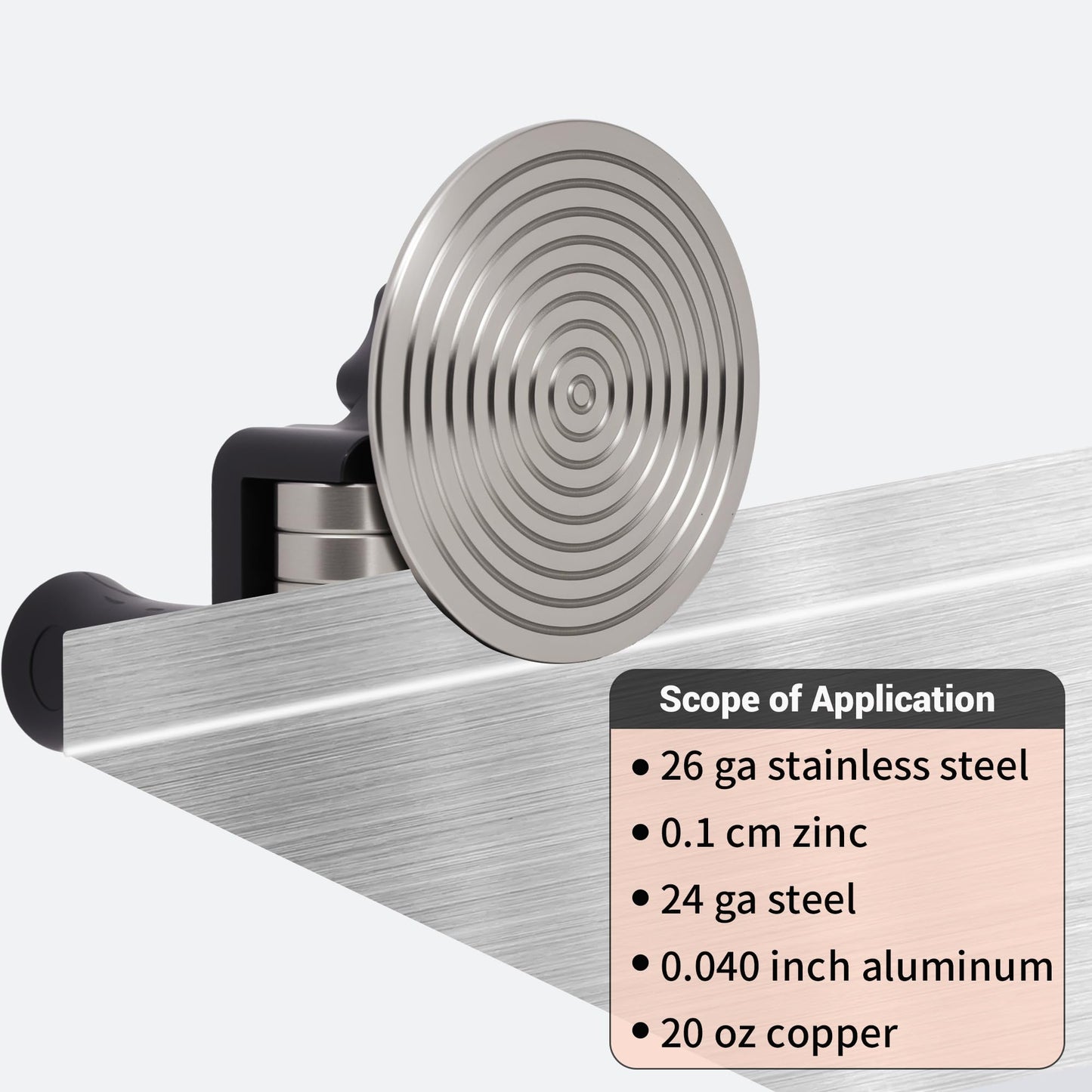Circular Metal Bender,FS1DS Compact Manual Metal Bending Machine, Sheet Metal Folding, Multi-Metal Compatible Bending Machine, Black