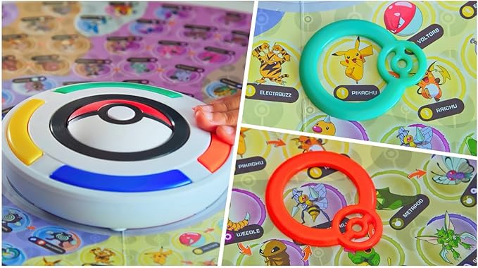 Pokemon Trainer Expert - Electronic Guessing Board Game Listen to The Game Master Clues to Identify 151 Different Pokemon Kids Ages 6+ 1-4 Players Brown Box Packaging