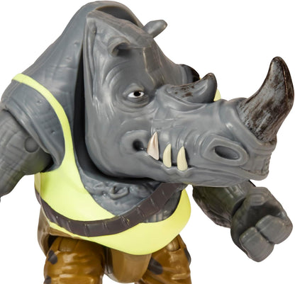Teenage Mutant Ninja Turtles | Rocksteady Action Figure - 3.75” Collectible Toy