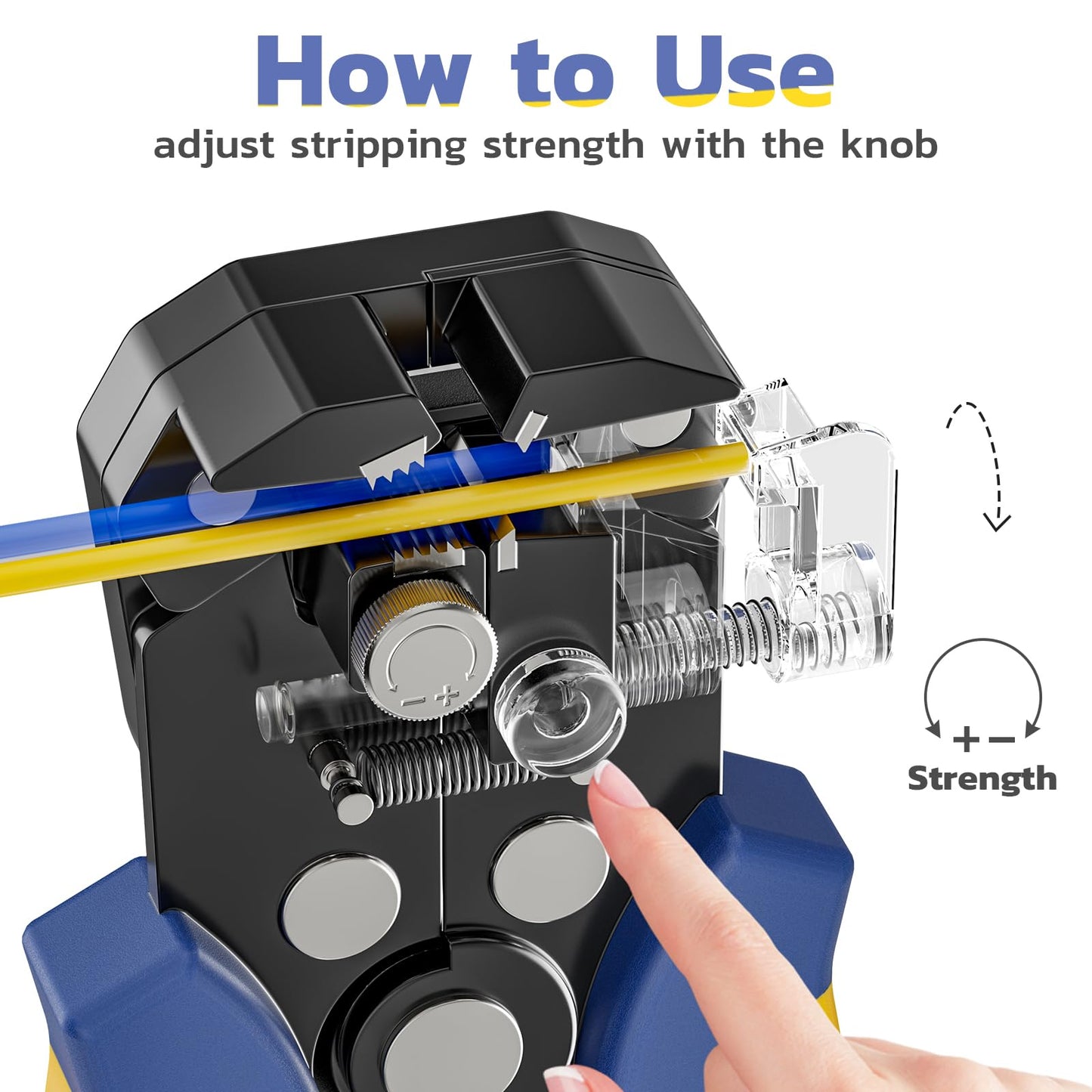 haisstronica 520PCS Connectors + 180pcs Connectors + Heat Gun + Wire Stripper Crimping Tool