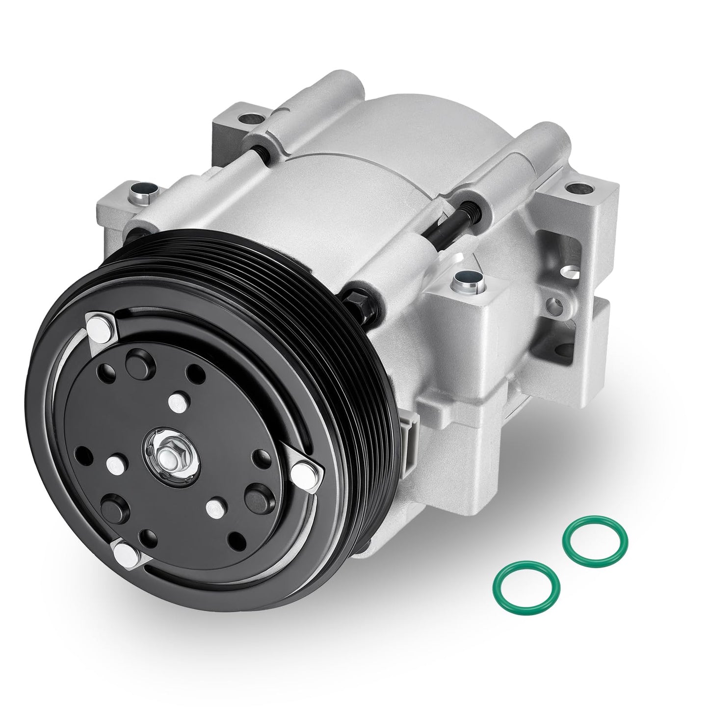 SYKRSS 58144 Air Conditioning A/C Compressor with Clutch Compatible with Mazda Tribute 2001-2004 2.0L L4 Gas