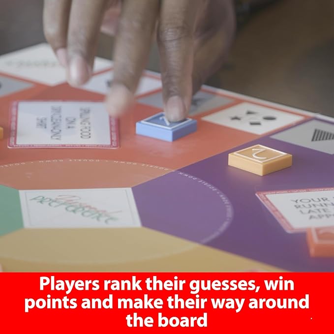 Board Game - The Original Preference Ranking Family Party Game from The 1980s with 750 All New Cards 'How Well Do You Really Know Each Other' 2-12 Players (Updated Edition)