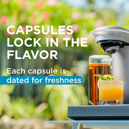 Bartesian 24-Pack Vodka Lovers Mixer Capsules for Cocktail Machine – Home Bar Mixology Cocktails Mix Pod Capsule Set To Use With the Bartesian Cocktail Drink Maker Machine