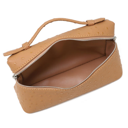 Rejolly Crossbody Bag for Women Small Pouch Top-Handle Leather Bag Designer Shoulder Handbag Quiet Luxury Trendy Purse