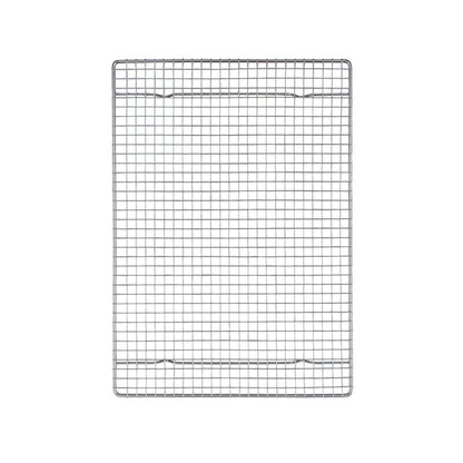 Mrs. Anderson's Baking Professional Cooling Rack, Heavy Duty Steel, Fits Half Sheet Pans, 16.5 x 11.875 x 0.625-Inches