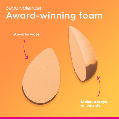 Beautyblender® | Bubble Blender Makeup Sponge | Blend Liquid Foundations, Powders and Creams | Streak Free Application | Vegan, Cruelty Free | Made in USA