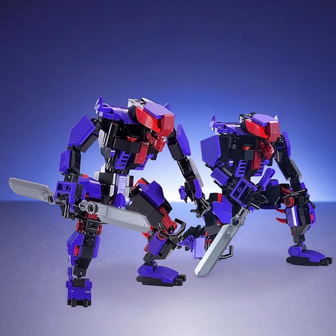 MyBuild Mecha Frame Void Talon 5026 – Poseable Alien Villain Mech Building Set Dual Blade Combat Robot Toy Sci-Fi Model Kit for Teens 14+