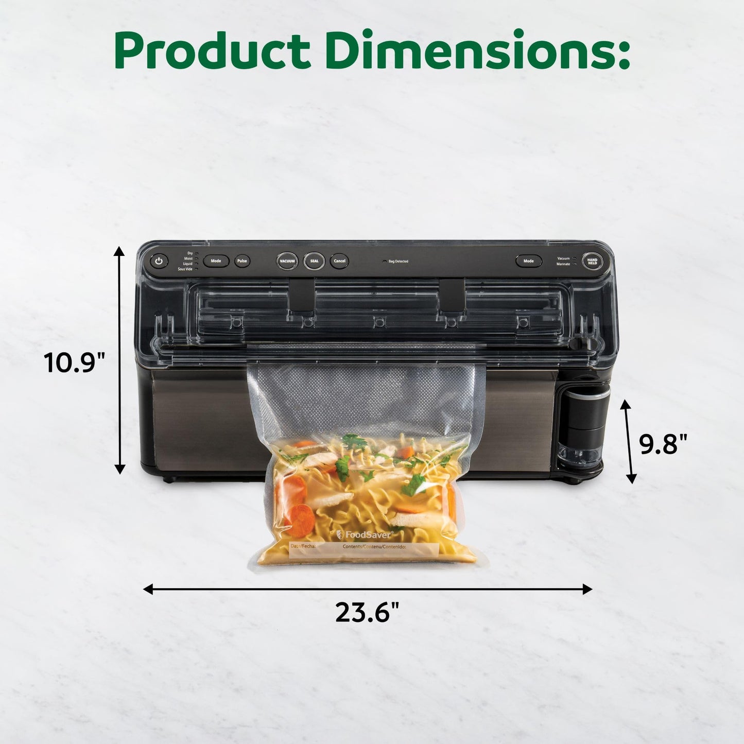 FoodSaver Elite All-in-One Liquid+™ Vacuum Sealer with Bags