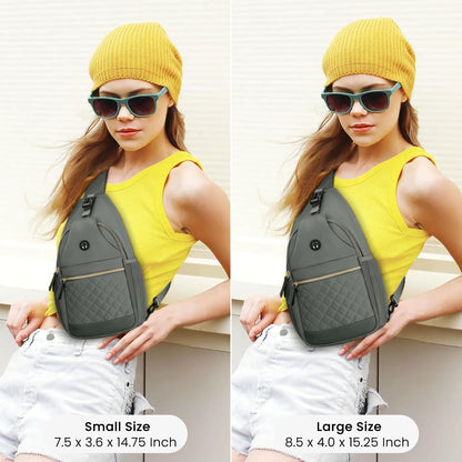 Small Crossbody Purses Bags for Women Men Travel, Chest Sling Bag Women Casual Cross Body Bag for Woman Sling Backpack