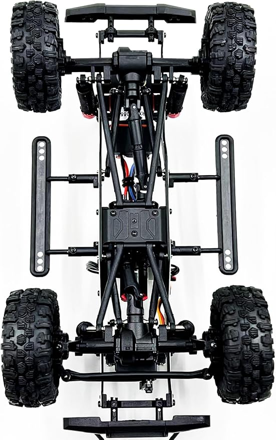 HOBBYPLUS CR-18P V3 Brushless Rushmore in T-Hunter - Matte Green - 1/18 Scale RC Truck Crawler with Off-Road RC Trucks Features Portal Axles &amp Metal Gears - RTR 2S/3S LiPo Compatible (1810418-V3