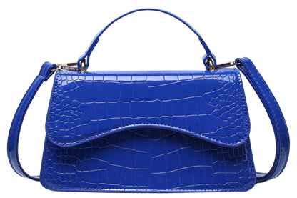 JHVYF Crossbody Handbag for Women Trendy Shoulder Bag Ladies Cute Purses Satchels bag mini purse for women Blue Bags