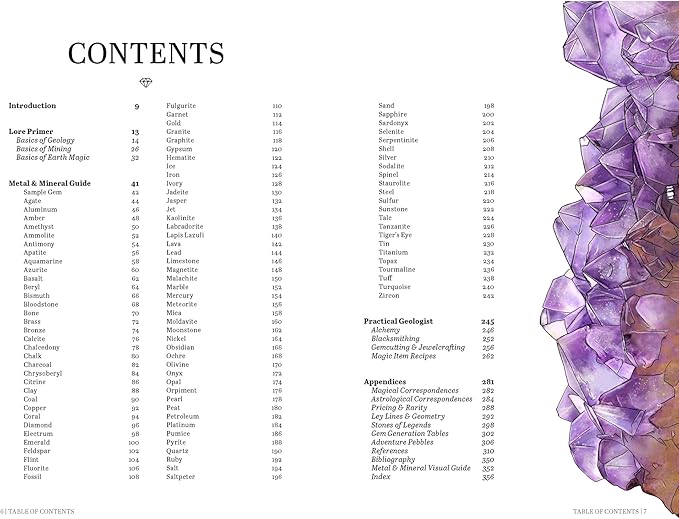 Renegade Game Studios Geologist's Primer Tabletop RPG Sourcebook 360-Page Hardcover Campaign &amp Worldbuilding Minerals Reference Guide