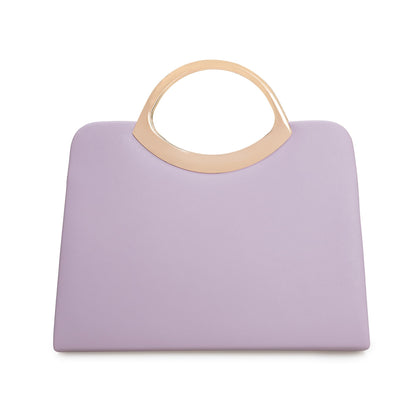 CHARMING TAILOR Small Dressy Handbag for Women Evening Bag Elegant Party Purse for Prom/Cocktail/Wedding (Lavender)