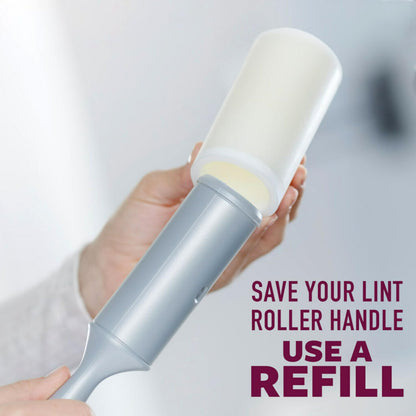 Scotch-Brite Pet Extra Sticky Large Surface Roller, Designed for Pet Hair, 60 Sheets