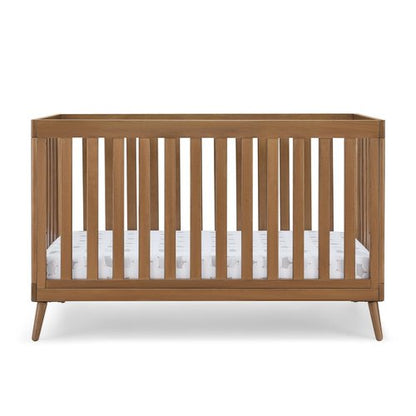 Delta Children Essex 4-in-1 Convertible Crib - Greenguard Gold Certified | Chestnut Finish