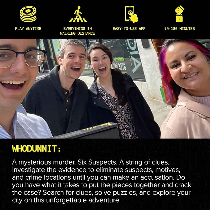 Miami Outdoor Escape Room | Real City Scavenger Hunt | Gifts for Adults &amp Families | 1-6 Players 2-3 Hours 1 Mile Walking Distance
