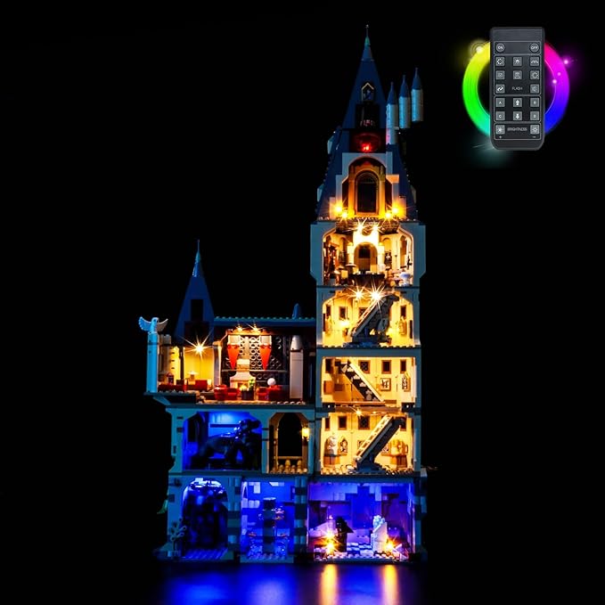 BrickBling LED Lights Only Compatible with Lego Castle: The Main Tower 76454 - Not Come with Model (RC Version Light)