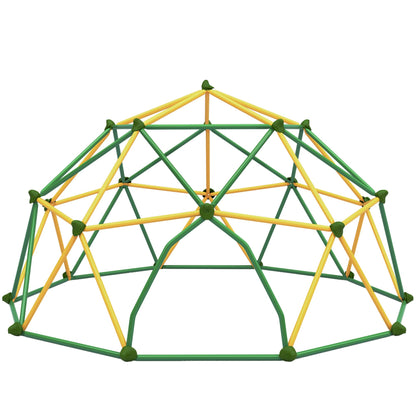 Virubi 12 FT Climbing Dome for Kids 3-10, Geometric Jungle Gym, Outdoor Play Equipment Supports 1000 lbs, Anti-Rust Easy Assembly