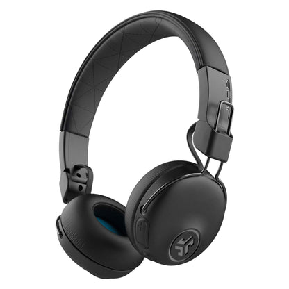 JLab Studio ANC On-Ear Wireless Headphones, Black, 34+ Hour Bluetooth 5 Playtime, 28+ Hour with Active Noise Cancellation, EQ3 Custom Sound, Ultra-Plush Faux Leather & Cloud Foam Cushions