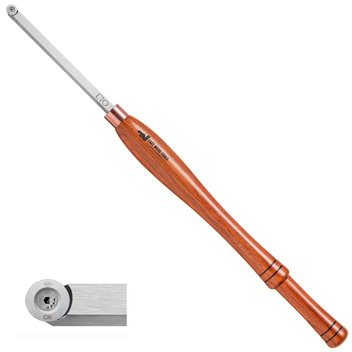Easy Wood Tools Pro Easy Finisher (3400) Woodturning Tool Scraper Tool Chisel with Replaceable Carbide Cutter