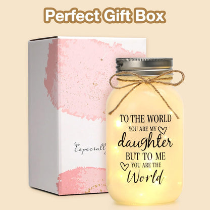 Maracco 30 oz Large Mason Jar Night Light | Perfect Mother's Day & Birthday Gift for Daughters