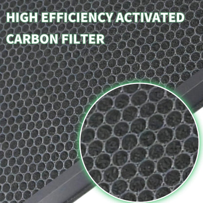 2 Pack Replacement Filter for LEVOIT Everestair Air Purifier, H13 True HEPA 3-in-1 Filter, High Efficiency with Activated Carbon Filter