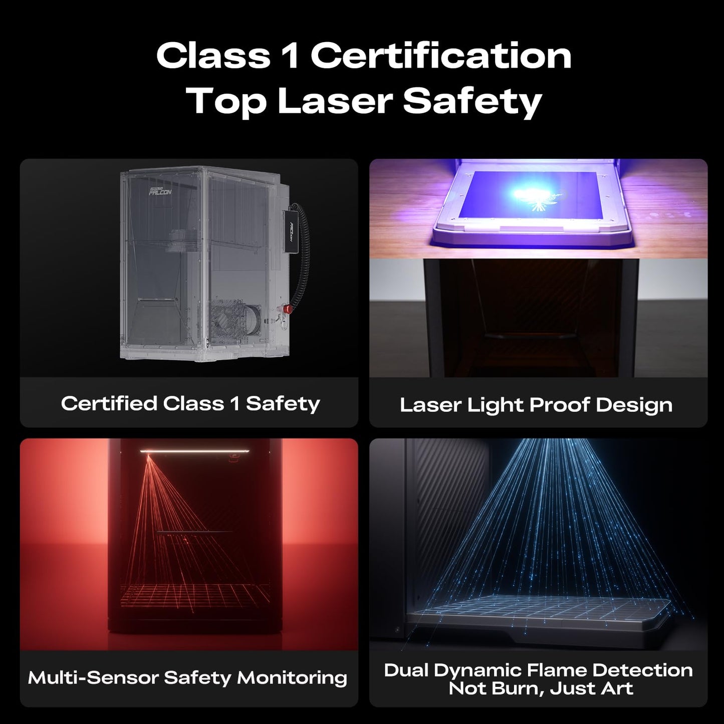 Creality T1 Diode 40W Laser Engraver Machine, Modular Galvo System with Fiber, UV & MOPA Support, 10000mm/s Ultra-Fast Engraving, 15s Quick-Swap, AI Batch Engraving for Wood, Leather & Acrylic Cutting