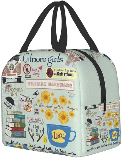 Lunch Tote Bag for Women Gifts Fashionable Collapsible Simple Modern DIY Bag Large