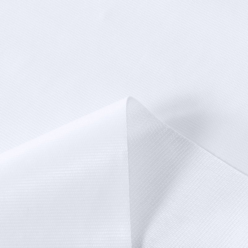 sancua 100% Waterproof Rectangle PVC Tablecloth - 54 x 140 Inch - Oil Proof Spill Proof Vinyl Table Cloth, Wipe Clean Table Cover for Dining Tables, Buffet Parties and Camping, White
