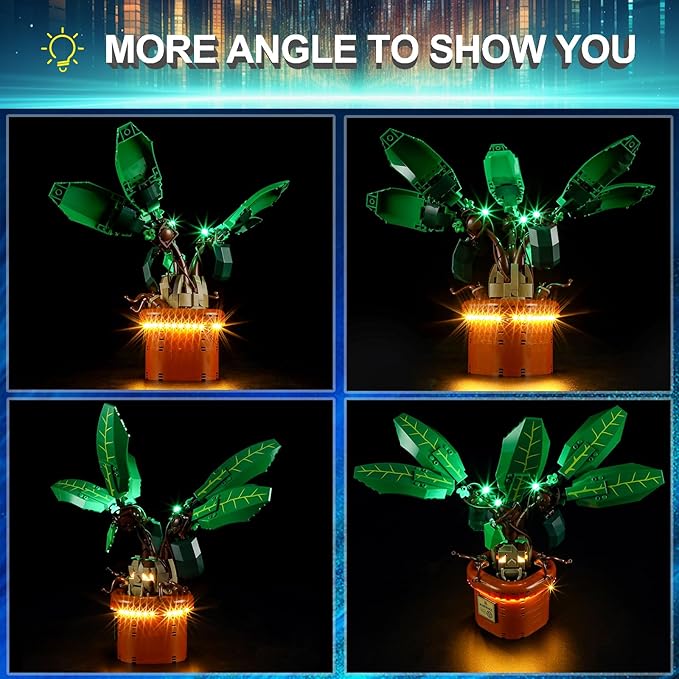 LED Light Kit for Lego 76433 Mandrake Set Compatible with Lego 76433 Building Blocks Model(Not Include Blocks Set)