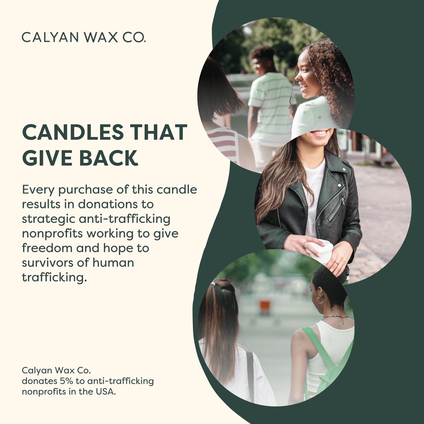 Calyan Wax Co. Passionfruit & Ginger 3 Wick Scented Candle - 43 Hour Burn - Luxury 3 Wick Soy Candles - Clean Soy Wax Candles - Long Lasting Large Glass Jar Candle for Home - 14.9oz