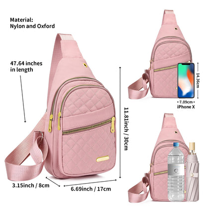 Small Sling Bag For Women Men Casual Crossbody Sling Backpack