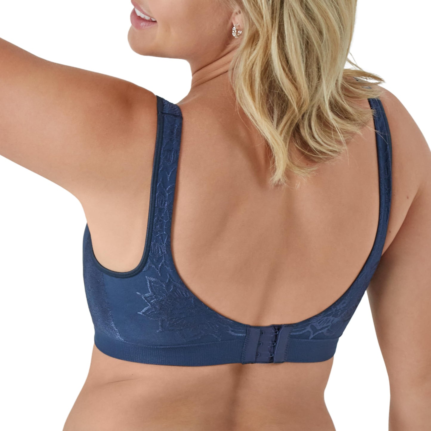 Bali Women's Wireless Bra, Comfort Revolution Seamless T-Shirt Bra, Moisture-Wicking, ComfortFlex Fit