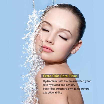 Mulberry Silk Body Pillow Case by Skiennix - Smooth, Cooling, Anti-Acne | 20x54 Inches, White