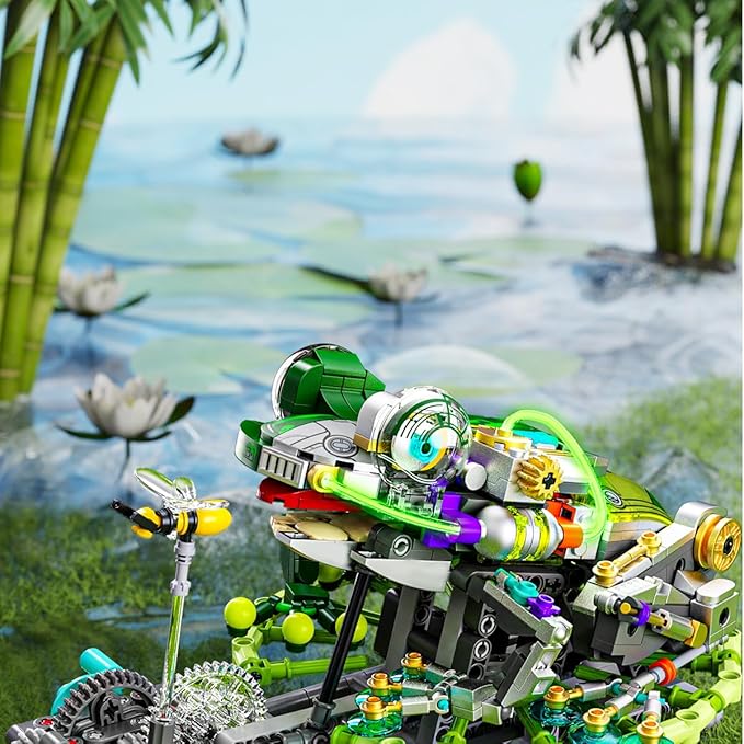 Animal Frogs Building Blocks Toy 898+ PCS Gift for Children and Adults