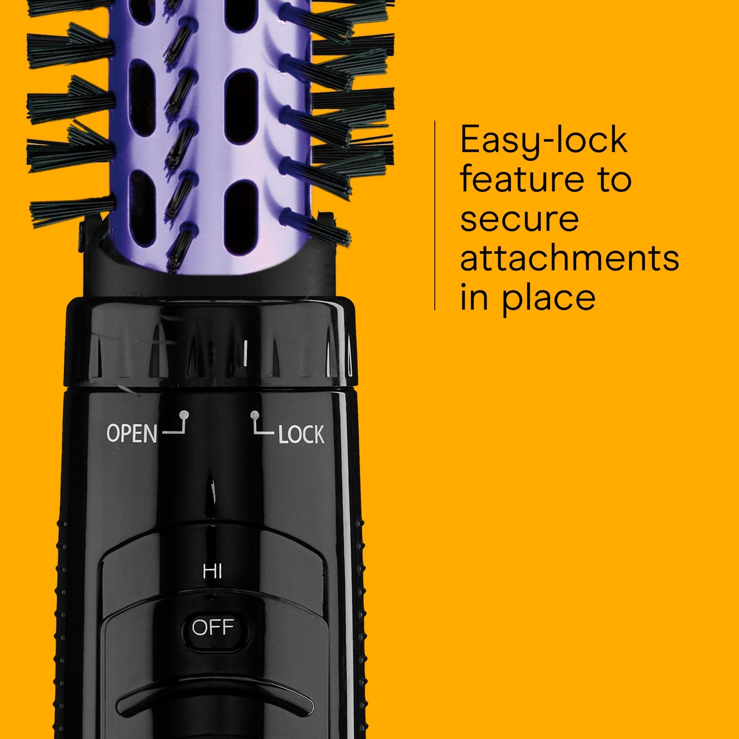 Conair 2-in-1 Hot Air Curling Combo, Includes 1.5-inch Curl Brush and 1-inch Aluminum Bristle Brush