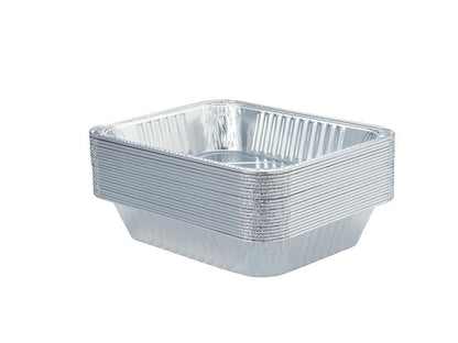 Waytiffer Aluminum Pans 9x13 Disposable Foil Pans (20 Pack) Half Size Deep Steam Table Pans Heavy Duty Extra Thick for Baking, Cooking, Roasting, Heating, Serving & Lining Steam-Table Trays